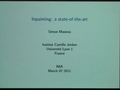 Image for Inpainting : a state-of the-art