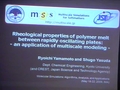 Image for Rheological properties of polymer melt between rapidly oscillating plates: an application of multiscale modeling