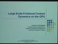 Image for Large Scale Frictional Contact Dynamics on the GPU