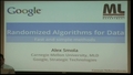 Image for Randomized Algorithms for Scalable Data Analysis