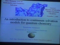 Image for An introduction to quantum mechanical continuum solvation models