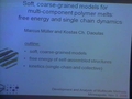 Image for Soft coarse-grained models for multicomponent polymer melts: free energy and single-chain dynamics