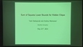 Image for Sum of Squares Lower Bounds for Hidden Clique and Hidden Submatrix Problems