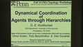 Image for Dynamical Coordination of Agents through Hierarchies