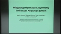 Image for Mitigating Information Asymmetry in Liver Allocation