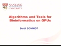 Image for Algorithms and Tools for Bioinformatics on GPUs
