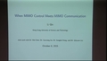 Image for When MIMO Control Meets MIMO Communication