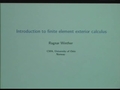 Image for Introduction to finite element exterior calculus