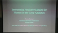 Image for Interpreting Predictive Models for Human-in-the-Loop Analytics