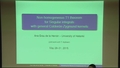 Image for $T1$ Theorem for Singular Integral in Non-homogeneous Spaces