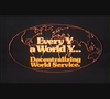 Image for Every Y a World Y: Decentralizing World Service