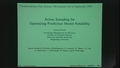 Image for Active Sampling for Optimizing Prediction Model Reliability