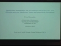 Image for Small time asymptotics for an additive functional of a fast diffusion process: moderate, large and superlarge deviations