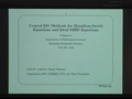 Image for Central DG methods for Hamilton-Jacobi equations and ideal MHD equations