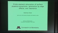 Image for Finite element simulation of surface plasmon-polaritons: generation by edge effects, and resonance