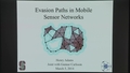 Image for Evasion Paths in Mobile Sensor Networks