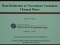 Image for Data reduction in viscoelastic turbulent channel flows