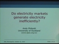 Image for Do electricity markets generate electricity inefficiently?