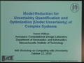 Image for Model reduction for uncertainty quantification and optimization under uncertainty of large-scale complex systems