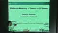 Image for Multiscale Modeling of Defects in 2D Sheets