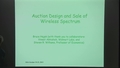 Image for Auction Design and Wireless Spectrum Auctions