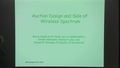 Image for Auction Design and Wireless Spectrum Auctions
