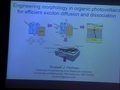 Image for Engineering morphology in small molecule organic photovoltaic cells for efficient exciton diffusion and dissociation