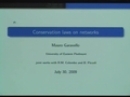 Image for Conservation laws on networks