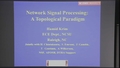 Image for Network Signal Processing: A Topological Paradigm