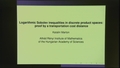 Image for Logarithmic Sobolev Inequalities in Discrete Product Spaces: A Proof by a Transportation Cost Distance