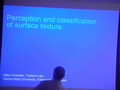 Image for Perception and Classification of Surface Texture