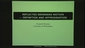 Image for On Obliquely Reflected Brownian Motion