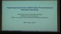 Image for Hyperspectral and LiDAR Data Processing in Remote Sensing