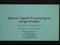 Image for Sparse Signal Processing Bounds on Large Graphs