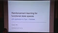 Image for Local keynote lecture: Reinforcement learning for functional state space with application to Type 1 Diabetes