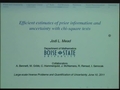 Image for Efficient estimates of prior information and uncertainty with chi-square tests
