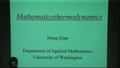 Image for Mathematicothermodynamics