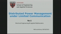 Image for Distributed Energy Management with Limited Communication