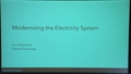 Image for Modernizing the Electricity System