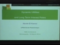 Image for Dynamic Utilities and Long Term Interest Rates