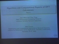 Image for Algorithms and computational aspects of DFT calculations part II