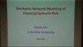 Image for A Network Model for Financial Systemic Risk