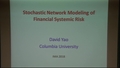 Image for A Network Model for Financial Systemic Risk