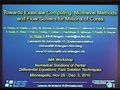 Image for Towards Exascale Computing: Multilevel Methods and Flow Solvers for Millions of Cores