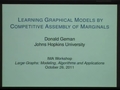 Image for Learning Graphical Models by Competitive Assembly of Marginals