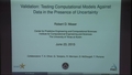 Image for Testing Computational Models Against Data in the Presence of Uncertainty