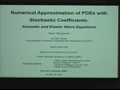 Image for Numerical Approximation of PDEs with Stochastic Coefficients