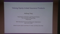 Image for Valuing Equity-Linked Insurance Products