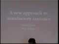 Image for A new approach to introductory statistics