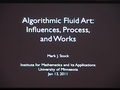 Image for Algorithmic Fluid Art €“ Influences, Process, and Works